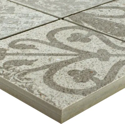 Produktbild von Keramikmosaik Fliesen Eylem Retrooptik Beige Q95