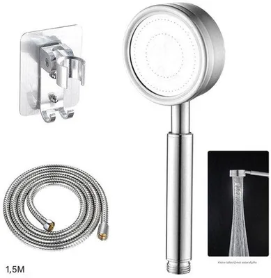 Obrázok produktu pre Súprava na bidet a sprchu z kvalitnej nehrdzavejúcej ocele – vrátane 150 cm hadice a nástenného držiaka – ručná sprcha