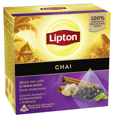 Zdjęcie produktu dla Herbata Chai Lipton 20 torebek