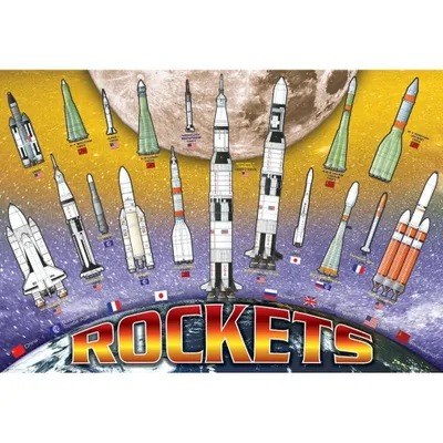 Produktbild von Eurographics Raketen - 100 Teile
