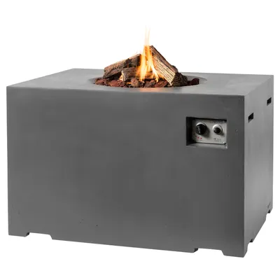 Produktbild von MANIA Feuertisch rechteckig Lounge & Dinning grau