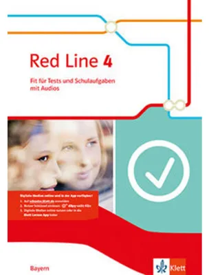 Immagine prodotto di Red Line 4. Ausgabe Bayern. Fit für Tests und Schulaufgaben mit Audios Klasse 8