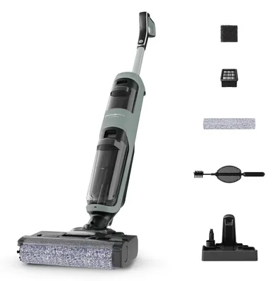 Produktbild von Rowenta X-Clean 2 GZ2262E0, Stabstaubsauger, Beutellos, Schwarz, Grün, Rechteckig, Trocken&Nass, Aquafilterung