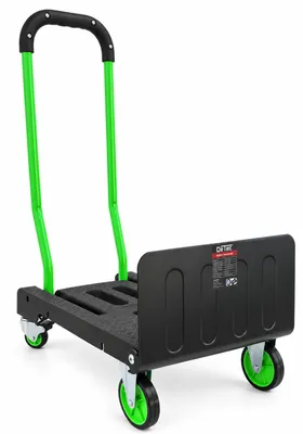 Produktbild von 2-in-1 Sackkarre klappbar bis 120 kg – Plattformwagen Transportkarre Transportwagen