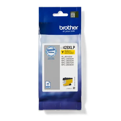 Produktbild von Patrone Brother LC-428XLYP  MFC-J5955x/J6955x/J6957x/HL-J601
