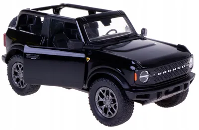 Produktbild von Kinsmart Ford Bronco 2022 Open Top Modellauto 1:34 Rot