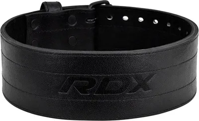 Produktbild von RDX Gewichtheber- und Powerlifting-Gürtel in 10 mm und 13 mm Dicke – hochwertiger, robuster Gürtel, ideal für Gewichtheben und Powerlifting.