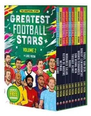 Productafbeelding van The Greatest Football Stars 10 Book Collection Volume 2
