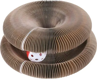 Immagine prodotto di Trottola per gatti in cartone "Flex" 7 x11 x 11 cm