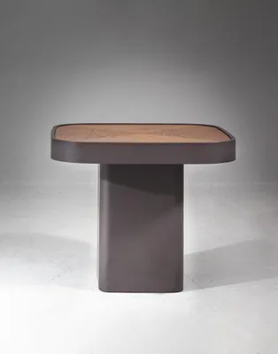 Image de Table d'appoint élégante Salon Table basse en bois Table de rangement Meubles