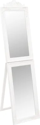 Image de Miroir sur pied Blanc 45x180 cm