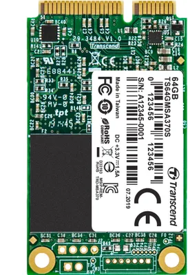 Produktbild von Transcend SSD MSA370        64GB mSATA SATA III