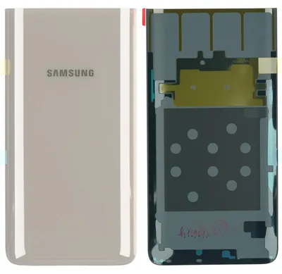 Produktbild von Samsung Galaxy A80 (SM-A805F) Backcover + Kameraglas + Kleber, Gold