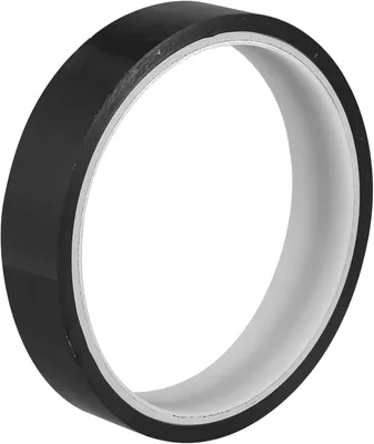 Immagine prodotto di Nastro per cerchi in bicicletta, larghezza 18 mm, lunghezza 10 metri, colore nero, per pneumatici tubeless