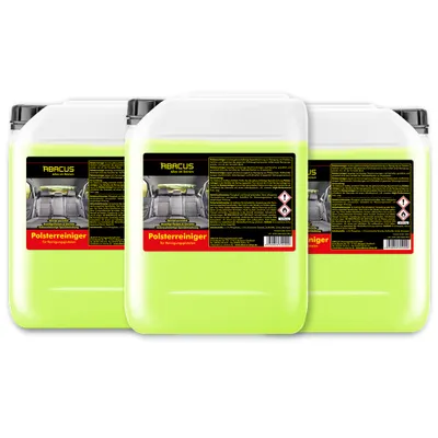Produktbild von ABACUS® Tornador Polsterreiniger & Textilreiniger, Tornador Stoffreiniger, Tornador-Reiniger 3 x 5L Polster- & Textilreiniger für Reinigungspistole