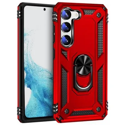 Produktbild von Armor Hülle für Samsung Galaxy S23 Serie - Farbe: Rot - Modellkompatibilität: Für Samsung Galaxy S23