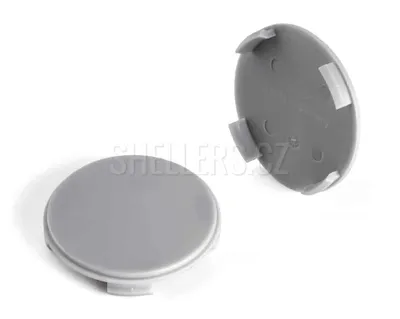 Obrázek produktu pro Středová krytka alu kola Ø 61/64 mm, N41G, Alutec, ATS, Rial, Anzio, plast šedá bez loga