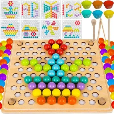Obrázek produktu pro Puzzle z dřevěných korálků 22403