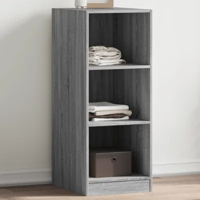 Produktbild von "2026 Promotion" Kleiderschrank Grau Sonoma 48x41x102 cm Holzwerkstoff - Garderobenständer CC30170