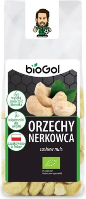Zdjęcie produktu dla ORZECHY NERKOWCA100 g - BIOGOL