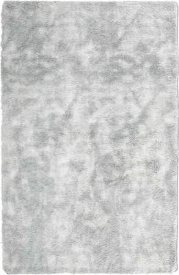 Produktbild von Teppich Shaggy Hochflor NAVARRA Hellgrau 130x200 cm Polyester