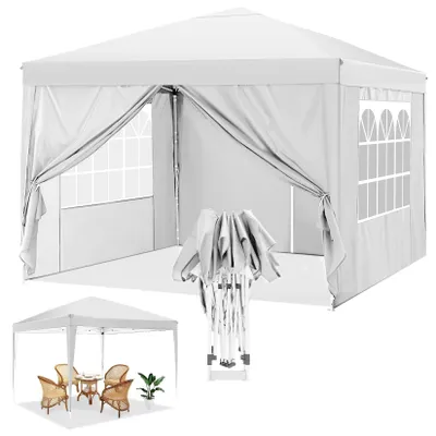 Immagine prodotto di Padiglione - Tenda per feste - Pergola - Tenda da giardino - Gazebo - Impermeabile - 3x3 metri - Protezione UV50+