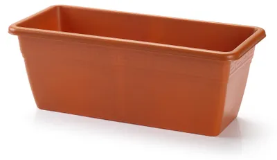 Produktbild von PlasticForte Pflanzgefas - terra braun - 40 x 18 x 15 cm
