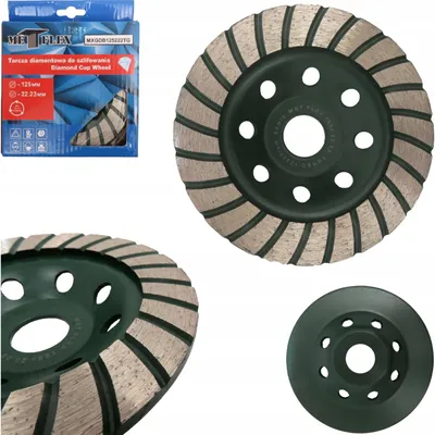 Obrázek produktu pro Brusný kotouč na beton 125 mm 22,2 mm Met-Flex