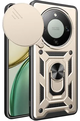 Produktbild von Handyhülle für Honor Magic8 Lite, Techsuit CamShield Series, Golden