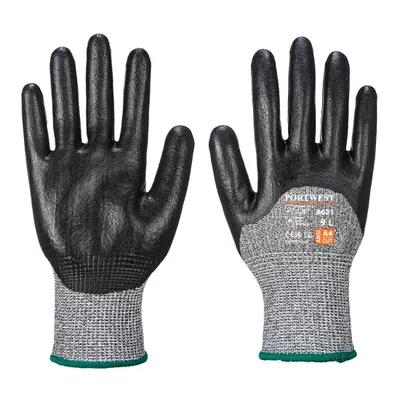 Immagine prodotto di Portwest A621 GUANTO DI PROTEZIONE DA TAGLIO con rivestimento in schiuma di nitrile 3/4 Nero Taglia S