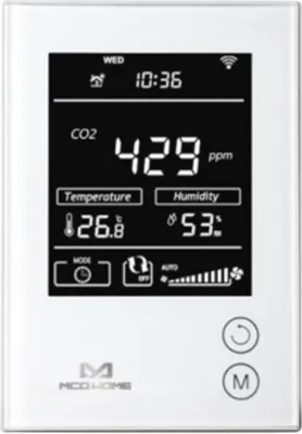 Produktbild von CO2 Sensor 230V mit Z-Wave, Luftqualitäts- und Raumklimaüberwachung