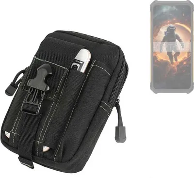Produktbild von K-S-Trade Gürtel Tasche kompatibel mit Cubot KingKong ES Gürteltasche Holster Schutz Hülle Handy Hülle Smartphone outdoor Handy-Hülle schwarz