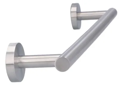 Handtuchhalter aus Edelstahl 304, Wandmontage, 45 cm, Silber