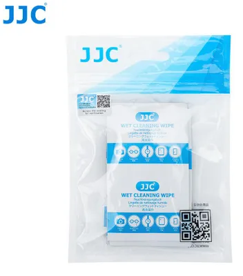 Obrázek produktu pro JJC Vlhčené čisticí ubrousky pro fototechniku, displeje 10 kusů