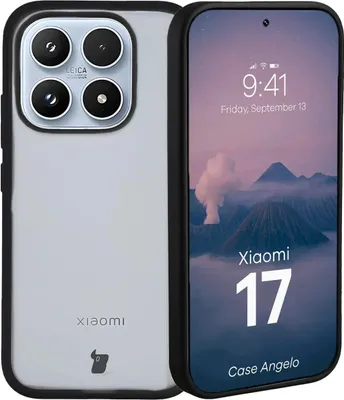 Produktbild von Handyhülle für Xiaomi 17, Bizon Case Angelo, Getönte mit schwarzem Rahmen
