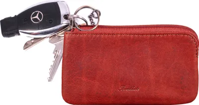 Produktbild von Benthill Leder Schlüsseltasche Damen & Herren | Schlüsseletui mit Kleingeldfach | Schlüsselbörse