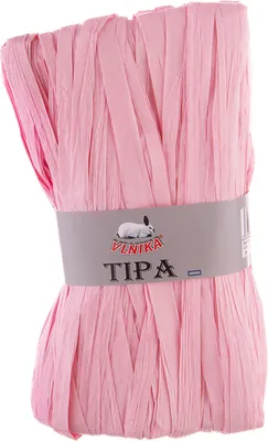 50g / 80m Tipa Raffia Papierschnur Papiergarn Dekoband Papierband rosa