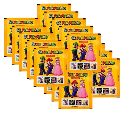 Image de Panini Super Mario - C'est moi, Mario (2025) - Autocollants à collectionner - 20 sachets