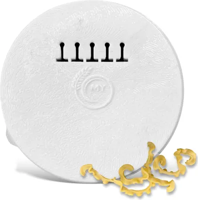 Produktbild von MY PASTA - Tore / gewellte Bandnudeln / Reginette - Matrize Nudelform für Nudelmaschinen geeignet für Philips Pastamaker Avance Nudelmaschine