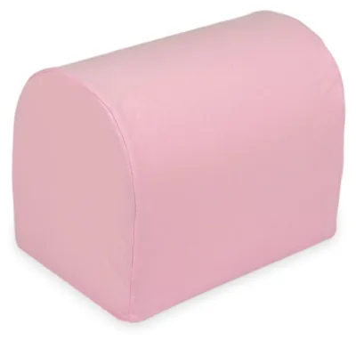 Image de Tertre de jeu rose poudré en mousse