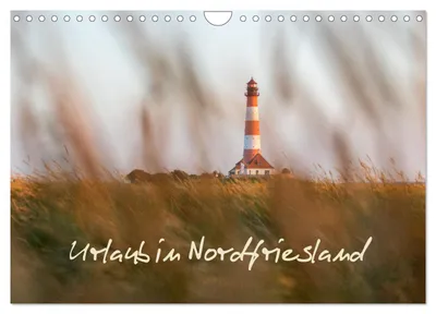 Produktbild von Urlaub in Nordfriesland (Wandkalender 2027 DIN A4 quer), CALVENDO Monatskalender