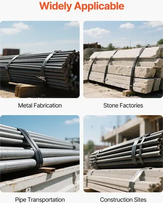 Produktbild von Stahlbandrolle, 19 mm x 0,55 mm x 500 m, Metallbandrolle für raue Umgebungen, 771 kg Bruchfestigkeit, Hochleistungs-Palettenbandrolle für die Palettenverpackung
