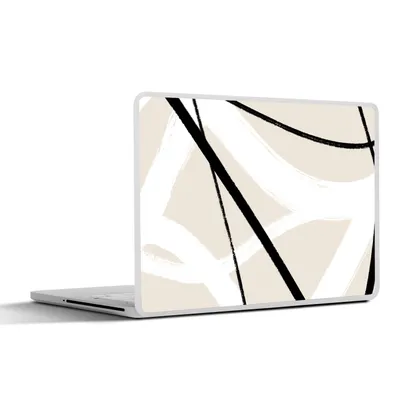 Produktbild von MuchoWow® Laptop Aufkleber Sticker Cover Linie - Abstrakt - Minimalismus - Pastell 32.5x23.5 cm - Sticker für Laptop - Selbstklebend