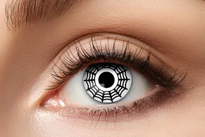 Produktbild von Zoelibat Eyecatcher Spider 12‑Monats‑Kontaktlinsen für Cosplay & Halloween