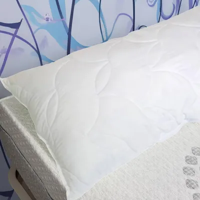 Produktbild von Talamo Italia Paar Kopfkissen für Bett, 100 % Italy, Kopfkissen aus Memory-Schaumstoff, hypoallergen und atmungsaktiv, 73 x 44 x H14 cm