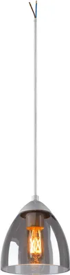 Produktbild von SLV 1006160 PARA CONE GL, Pendelleuchte weiß, transparent
