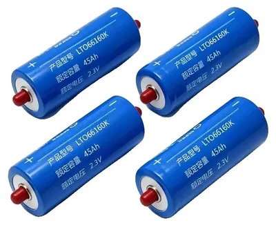 Imagen del producto de Batería de titanato de litio, capacidad de 45 Ah, con capacidad de carga rápida, 4 celdas LTO 6616