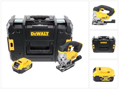 Zdjęcie produktu dla Wyrzynarka akumulatorowa DeWalt DCS 331 NT 18 V + 1x akumulator 5,0 Ah + TSTAK - bez ładowarki