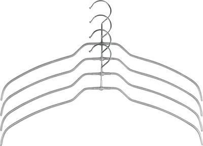 Produktbild von Trockenbgel "Silhouette light", 4 Stck