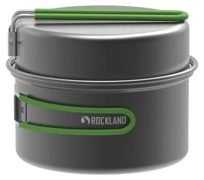 Immagine prodotto di Set di pentole anodizzate Rockland Travel Duo 1,1 L